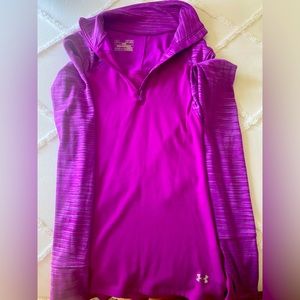 Women Under Armour quarter zip sweater